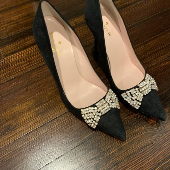 Kate spade crystal bow pumps - Picture 2 of 7